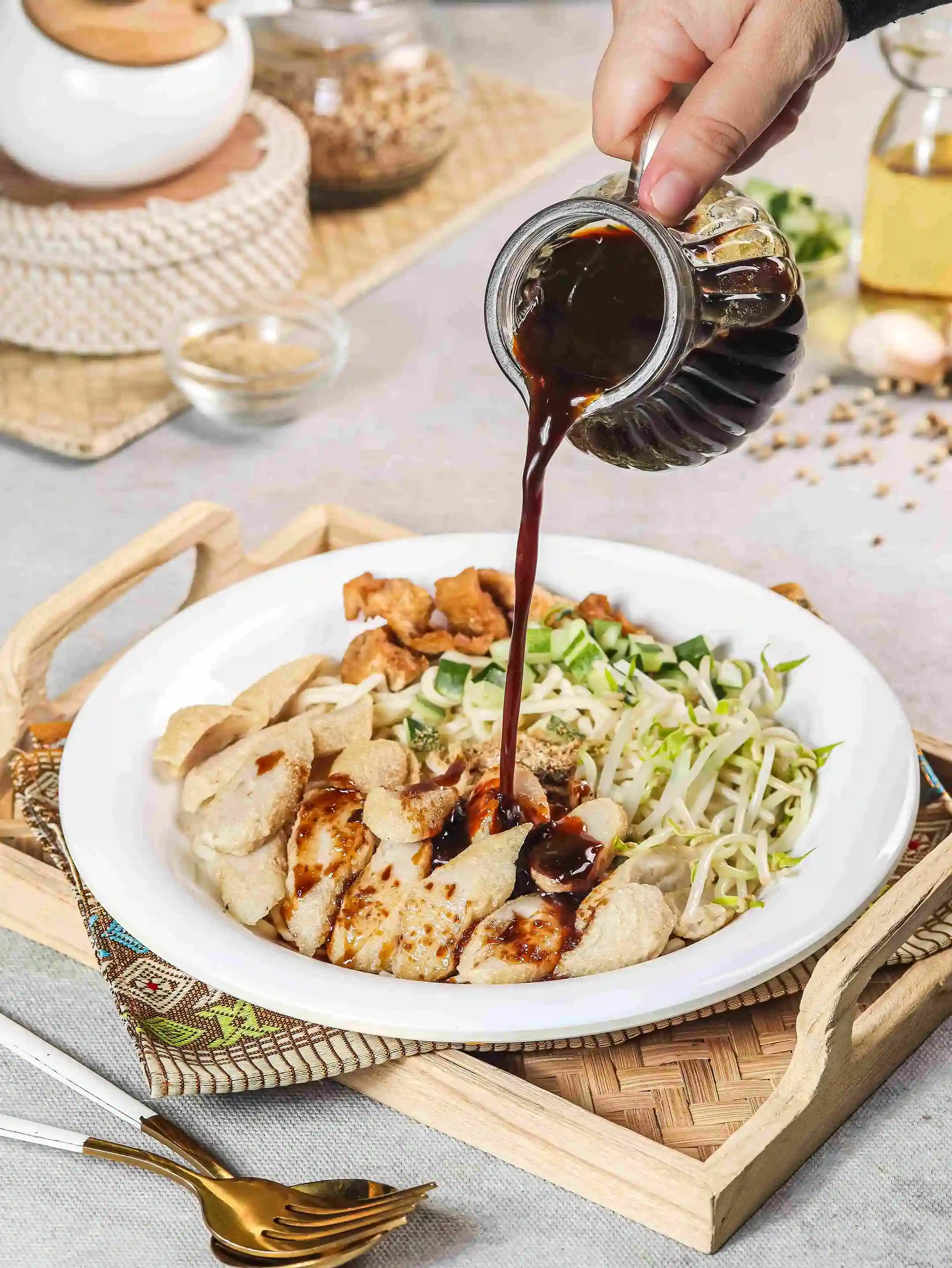 Rujak Mie Palembang Pempek Nabil