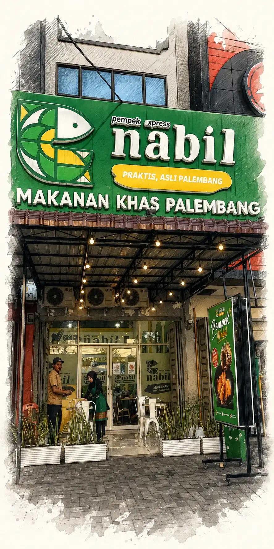Pempek Nabil Resto Medan